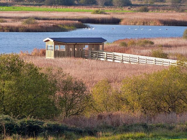 minsmere bird hide constructed in 2011 its fit for purpose!